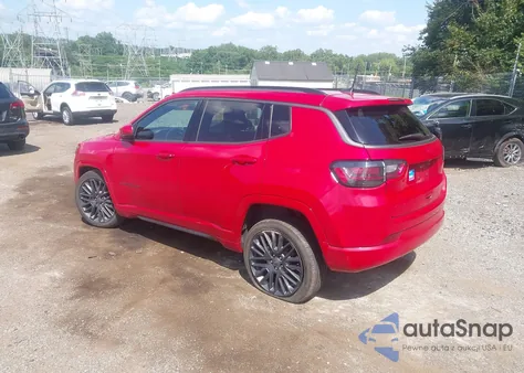 2022 Jeep Compass (Red) Edition 4X4 из США, поврежденный, VIN 3C4NJDCBXNT149100
